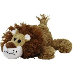 KONG Cozie Nate The Lion Plush Squeaky Dog Toy