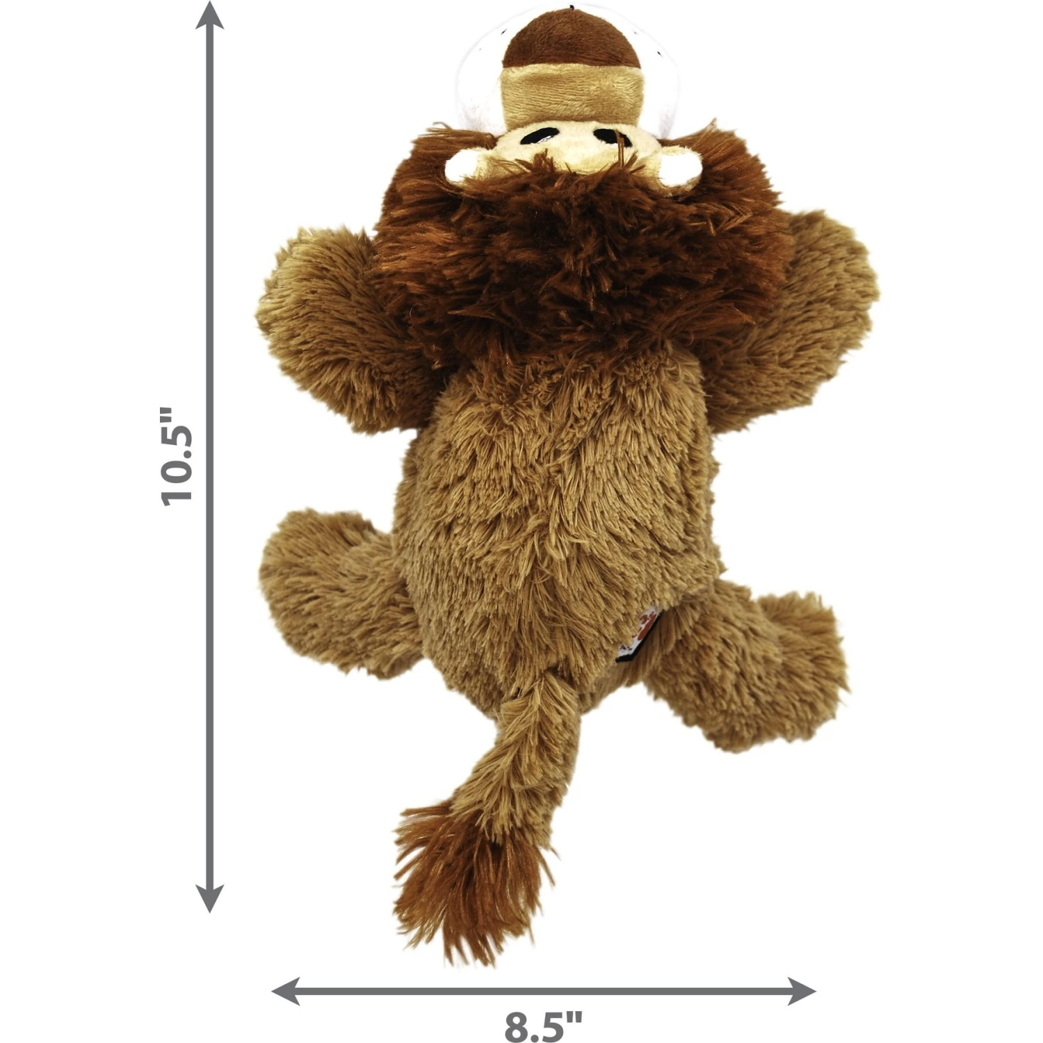 KONG Cozie Nate The Lion Plush Squeaky Dog Toy - Image 2