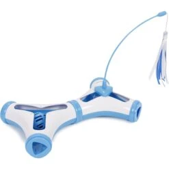 Pet Life Kitty-Tease Interactive Cognitive Training Puzzle Cat Toy Tunnel Teaser