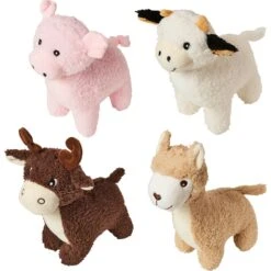 Ethical Pet Love The Earth Animal Plush Dog Toy, Assorted